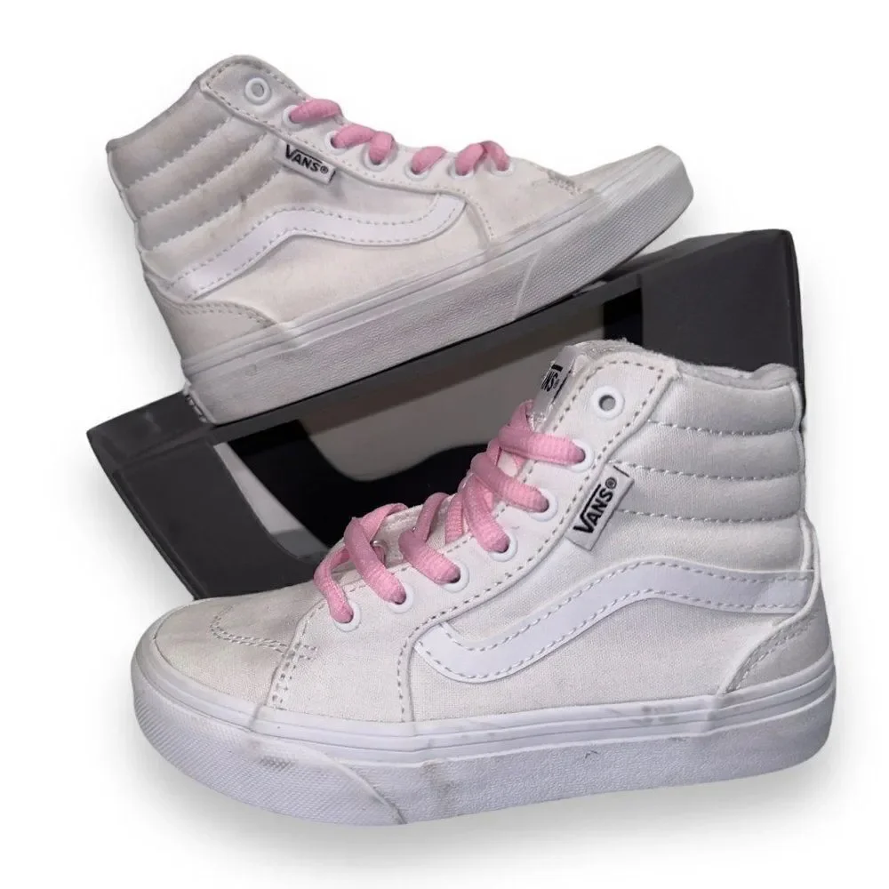 Vans‎ Sk8-Hi Skate Shoes 'White' Youth 12